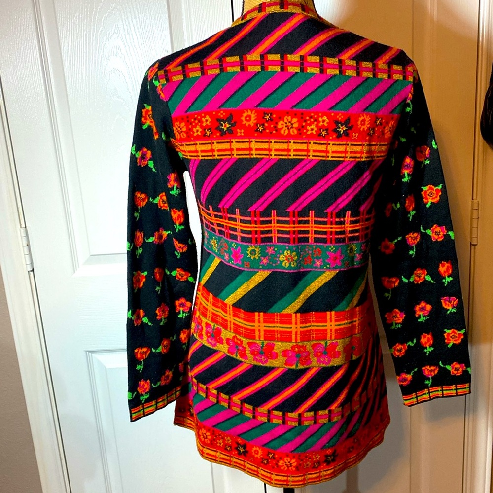 Kenzo Jungle Flower Multi-Pattern Multicolor Swea… - image 5